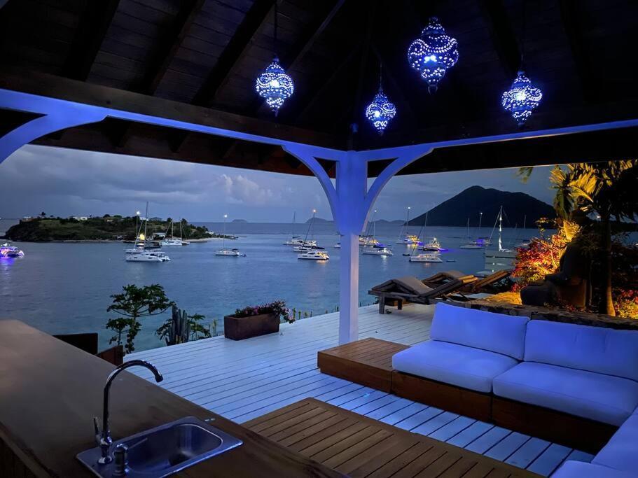 Luxury 7Br Waterfront Villa With Views Of Marina Cay And Scrub Island East End Eksteriør billede