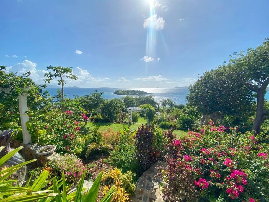 Luxury 7Br Waterfront Villa With Views Of Marina Cay And Scrub Island East End Eksteriør billede